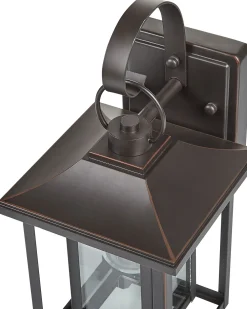 Applique a per esterni ALMOND Nero