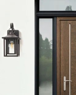 Applique a per esterni ALMOND Nero