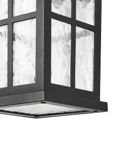 Applique a per esterni AZMAK con sensore di movimento Nero