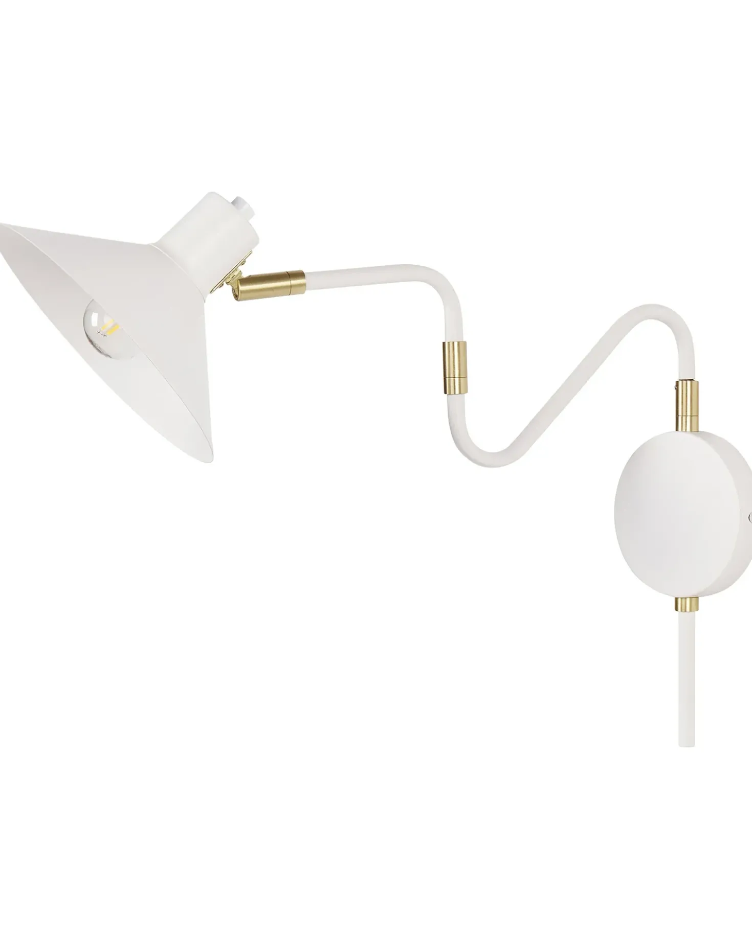 Applique BALIEM Regolabile Metallo Bianco