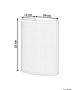 Applique CARIO Rattan Naturale