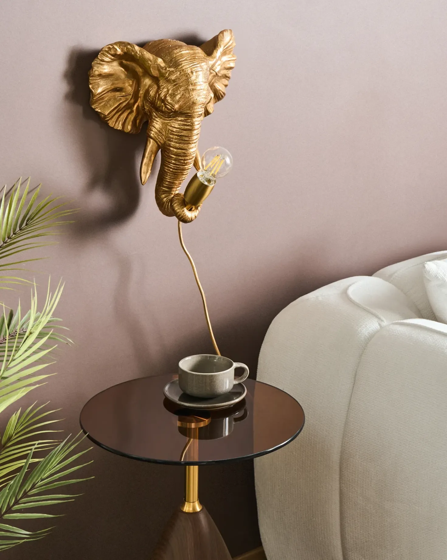 Applique Elefante ELEPHANTI Oro