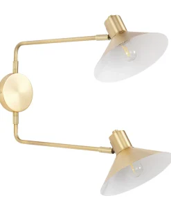 Applique KADASSA Regolabile Metallo Oro