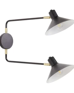 Applique KADASSA Regolabile Metallo Nero