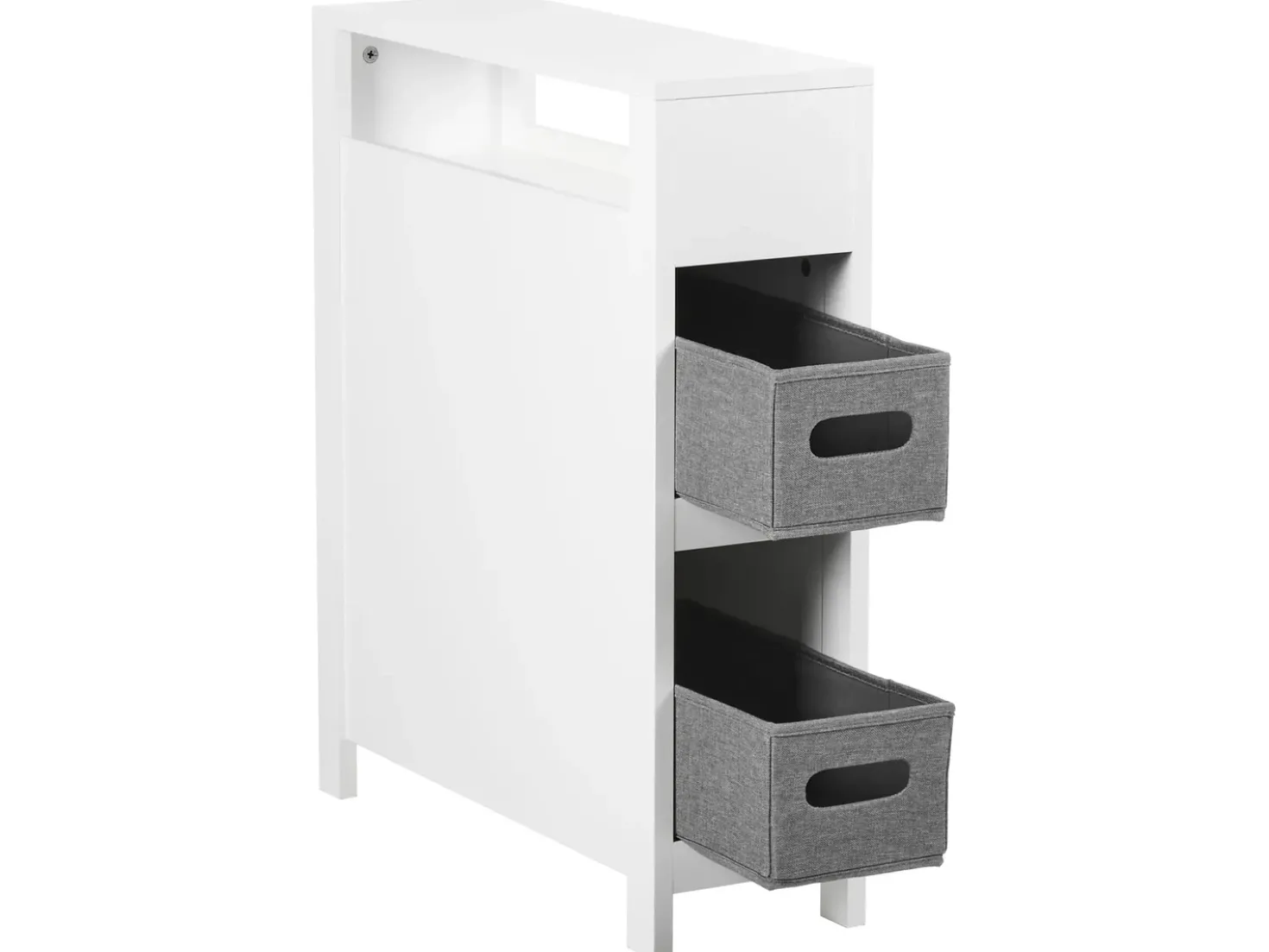 Armadietto da bagno CACHI 20 cm Bianco