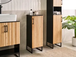 Armadietto da bagno MISCANTI Bambù 30 cm Marrone chiaro