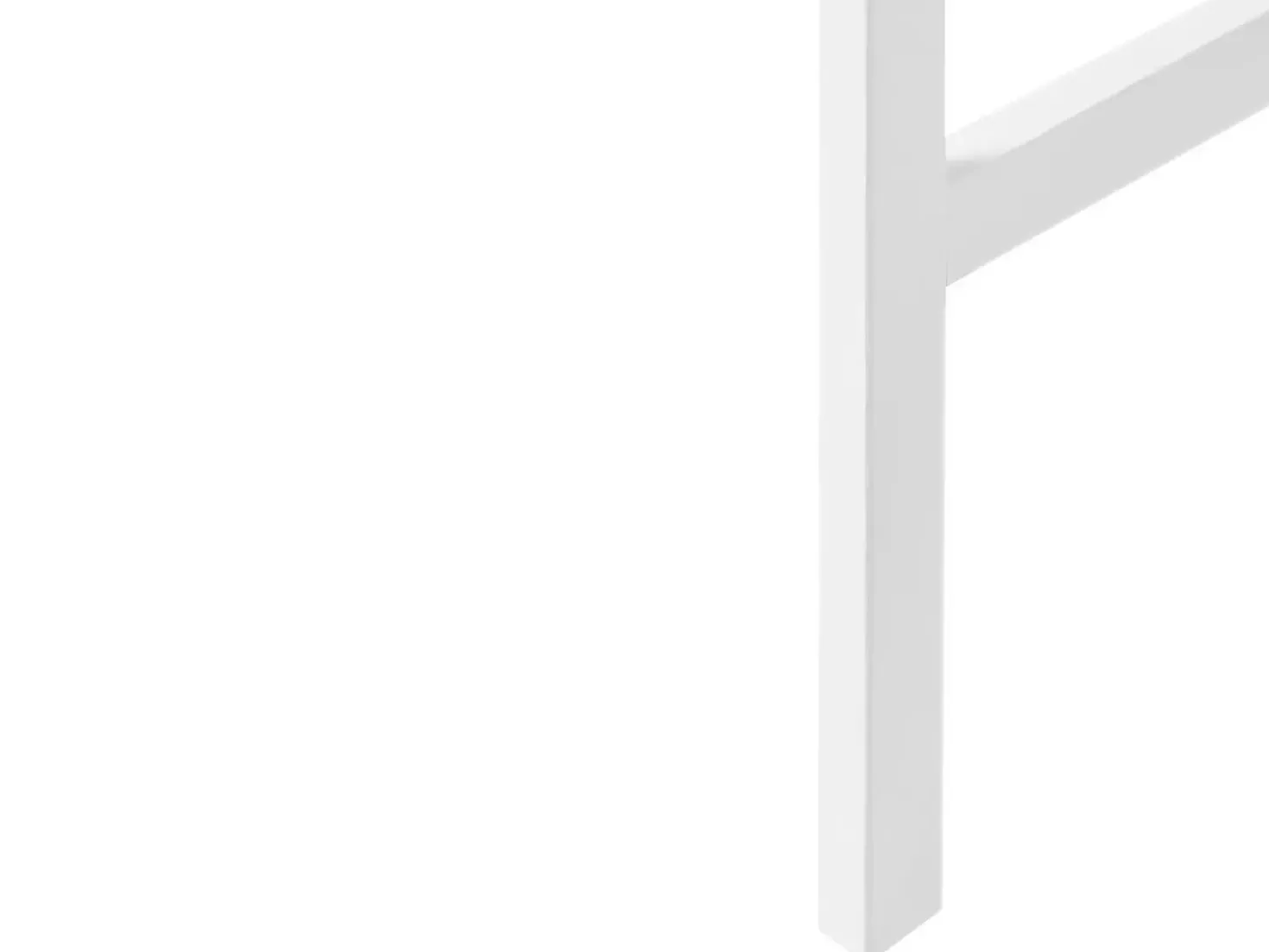 Armadietto da bagno OKARCHE Bambù 63 cm Bianco
