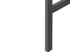 Armadietto da bagno OKARCHE Bambù 63 cm Nero