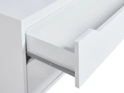 Armadietto da bagno OSASCO con ruote 80 cm Bianco