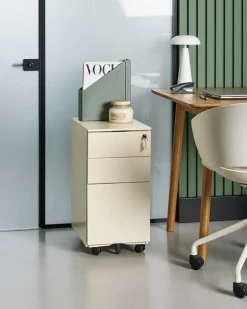 Armadietto da ufficio BOLSENA Metallo Beige chiaro