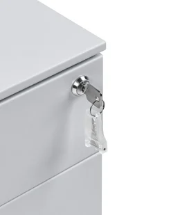 Armadietto da ufficio BOLSENA Metallo Grigio chiaro