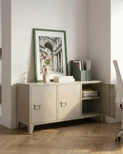 Armadietto da ufficio CARDIFF Metallo Beige