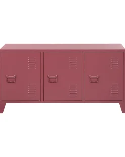 Armadietto da ufficio CARDIFF Metallo Rosso scuro