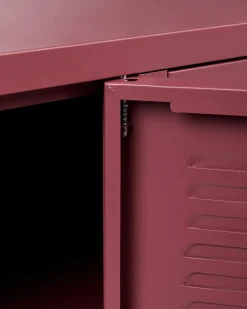 Armadietto da ufficio CARDIFF Metallo Rosso scuro