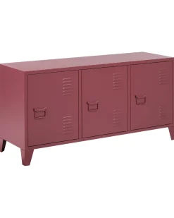 Armadietto da ufficio CARDIFF Metallo Rosso scuro