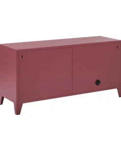 Armadietto da ufficio CARDIFF Metallo Rosso scuro