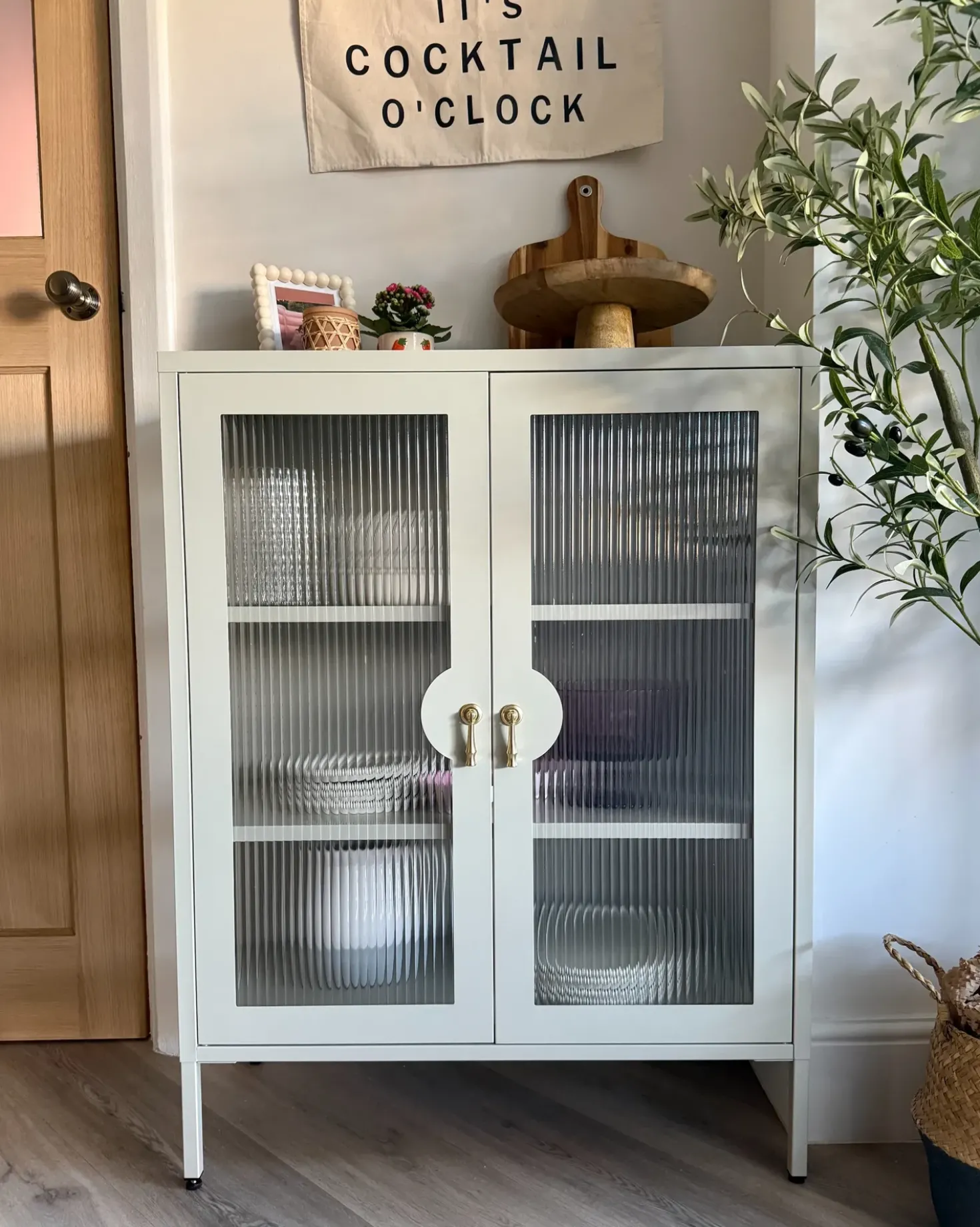 Armadietto da ufficio GLEORA Metallo Beige chiaro