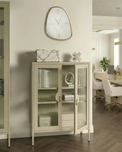 Armadietto da ufficio GLEORA Metallo Beige chiaro