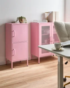Armadietto da ufficio HURON Metallo Rosa