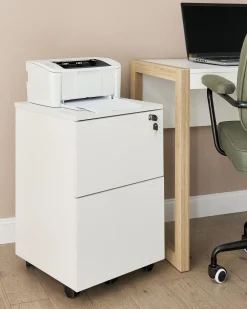 Armadietto da ufficio JOHNSON Bianco