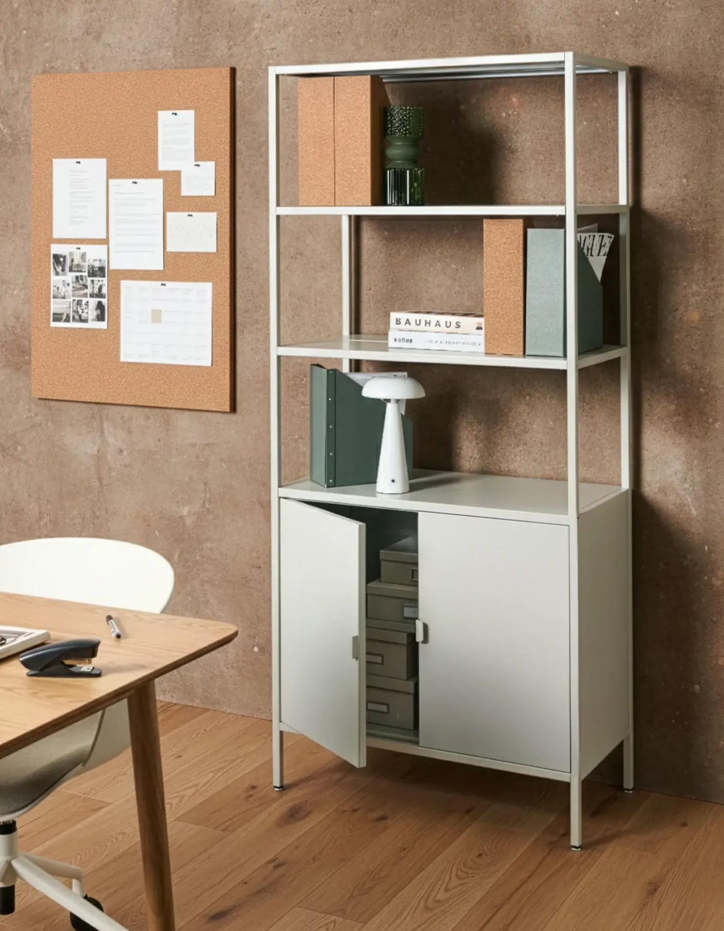 Armadietto da ufficio KAURI Metallo Grigio chiaro