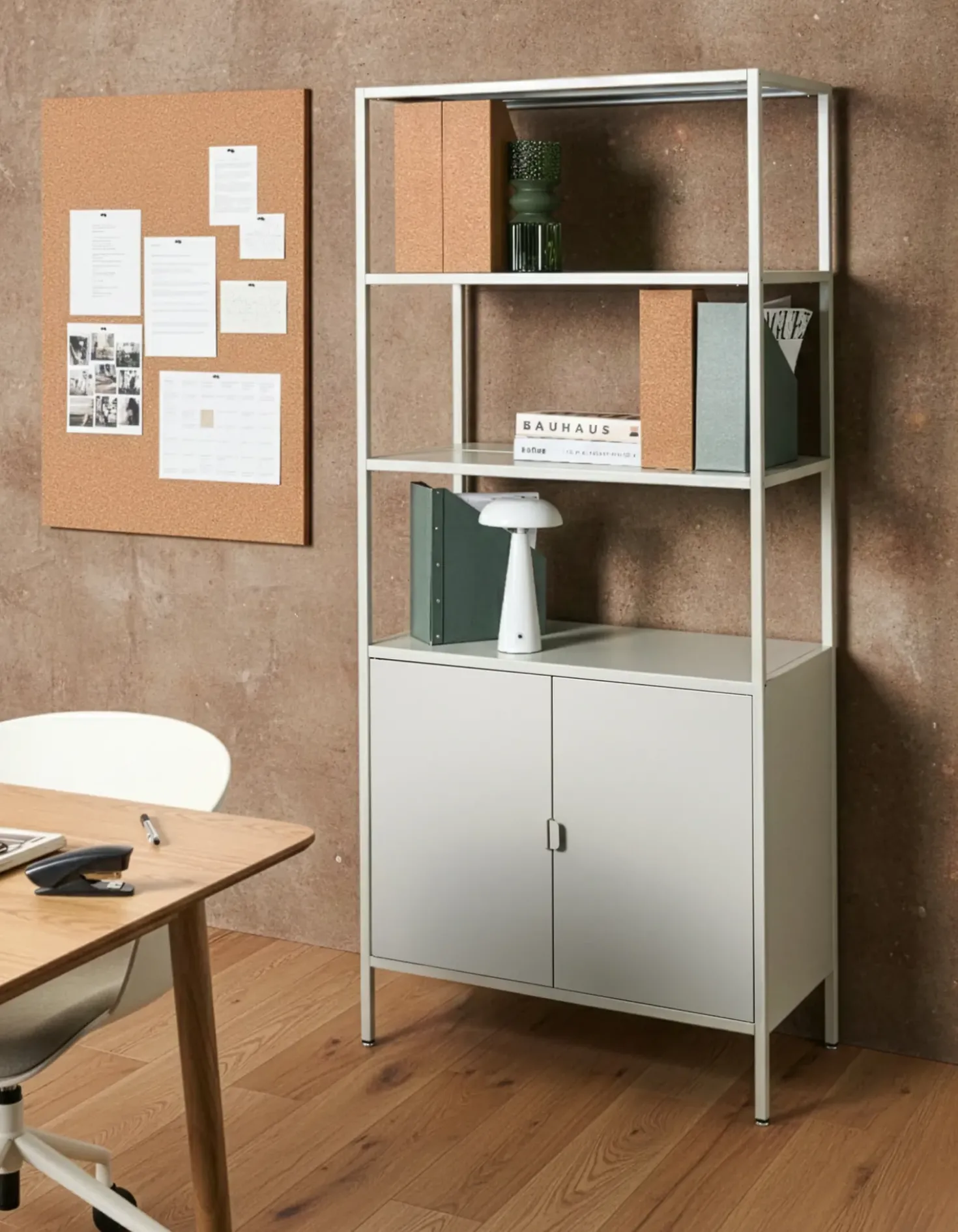 Armadietto da ufficio KAURI Metallo Grigio chiaro