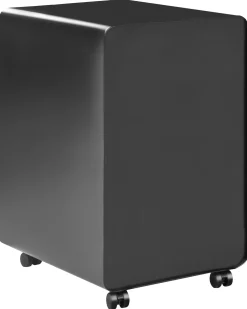 Armadietto da ufficio LARCO Nero/Marrone chiaro