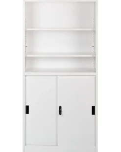Armadietto da ufficio MUSCOVITE Metallo Bianco