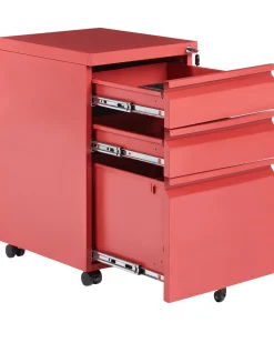 Armadietto da ufficio RECAMI Rosso