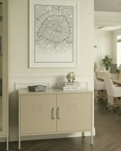 Armadietto da ufficio URIA Metallo Beige chiaro