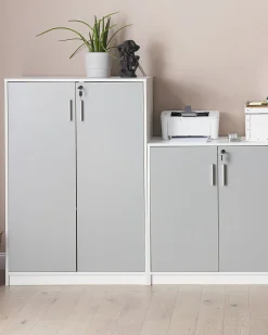 Armadietto da ufficio ZEHNA Grigio chiaro
