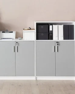 Armadietto da ufficio ZEHNA Grigio chiaro