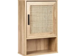 Armadio a muro per il bagno ROSELL 40 cm Marrone chiaro