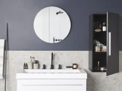 Armadio a muro per il bagno BILBAO 40 cm Nero