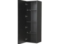 Armadio a muro per il bagno MATARO 40 cm Nero