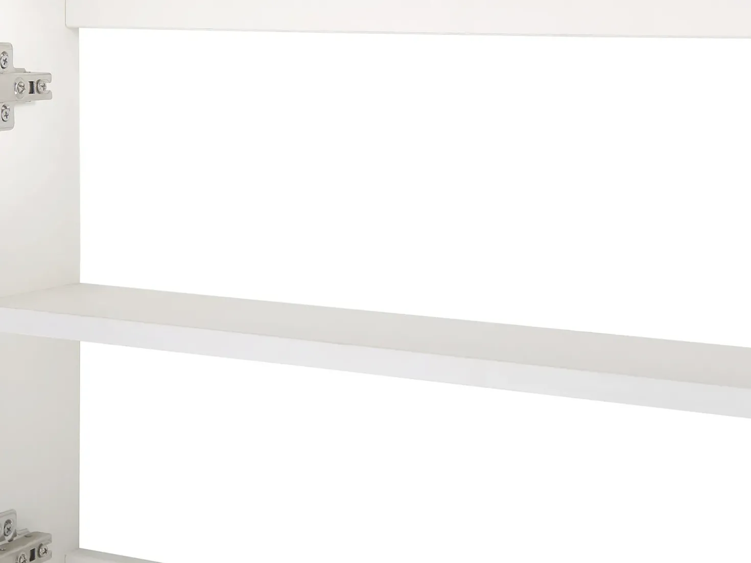 Armadio a muro per specchio da bagno LED JARAMILLO 60 cm 60 cm Bianco