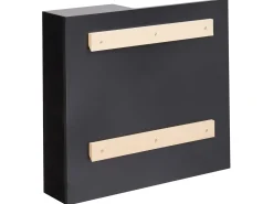 Armadio a muro per specchio da bagno JOINVILLE 60 cm Nero