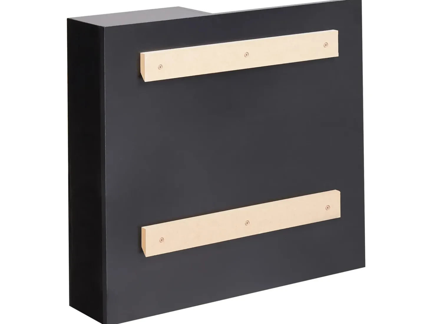 Armadio a muro per specchio da bagno JOINVILLE 60 cm Nero