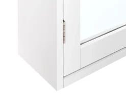 Armadio a muro per specchio da bagno ALAMOS 65 cm 60 cm Bianco