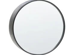 Armadio a muro per specchio da bagno UCAYALI 50 cm 50 cm Nero