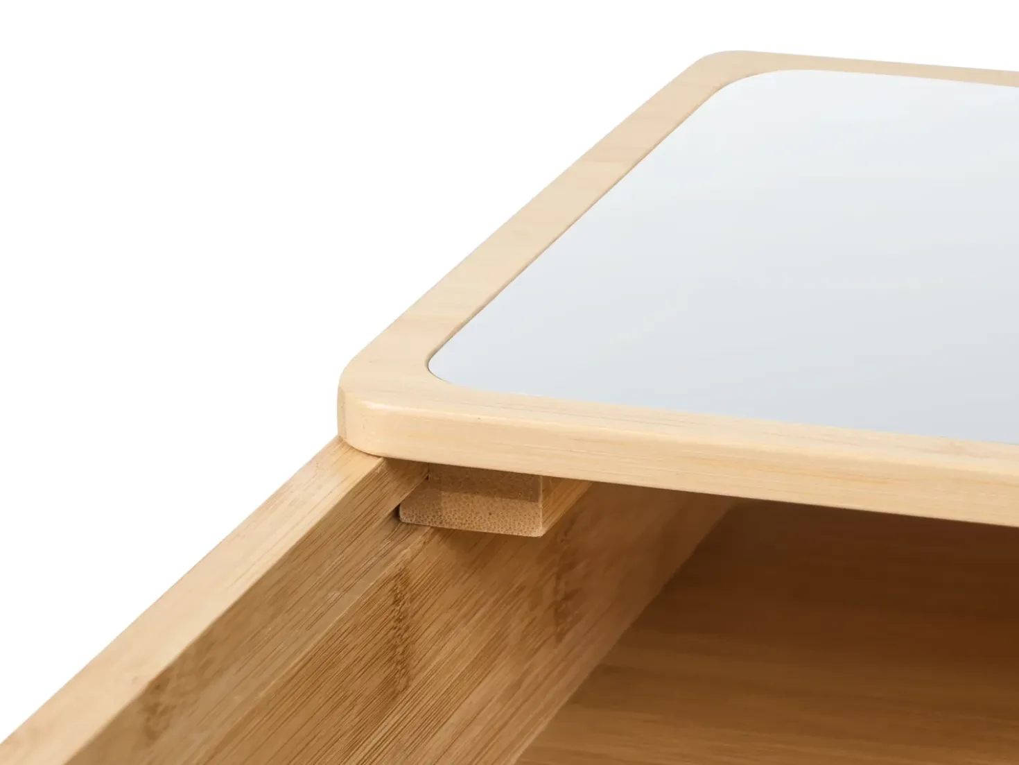 Armadio a muro per specchio da bagno GUATAVITA 41 cm 61 cm Marrone chiaro