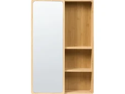 Armadio a muro per specchio da bagno GUATAVITA 41 cm 61 cm Marrone chiaro