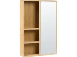 Armadio a muro per specchio da bagno GUATAVITA 41 cm 61 cm Marrone chiaro