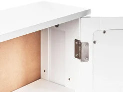 Armadio a muro per specchio da bagno HUILA 34 cm 53 cm Bianco
