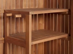 Armadio da esterno SAVOCA Legno d'acacia 100 cm 40 cm Marrone