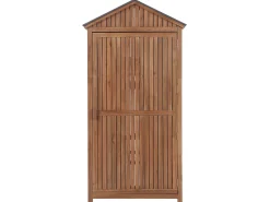 Armadio da esterno SAVOCA Legno d'acacia 100 cm 40 cm Marrone