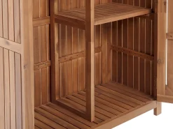 Armadio da esterno SAVOCA Legno d'acacia 100 cm 40 cm Marrone