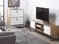 Armadio NUEVA Marrone chiaro/Bianco