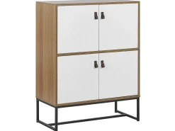Armadio NUEVA Marrone chiaro/Bianco