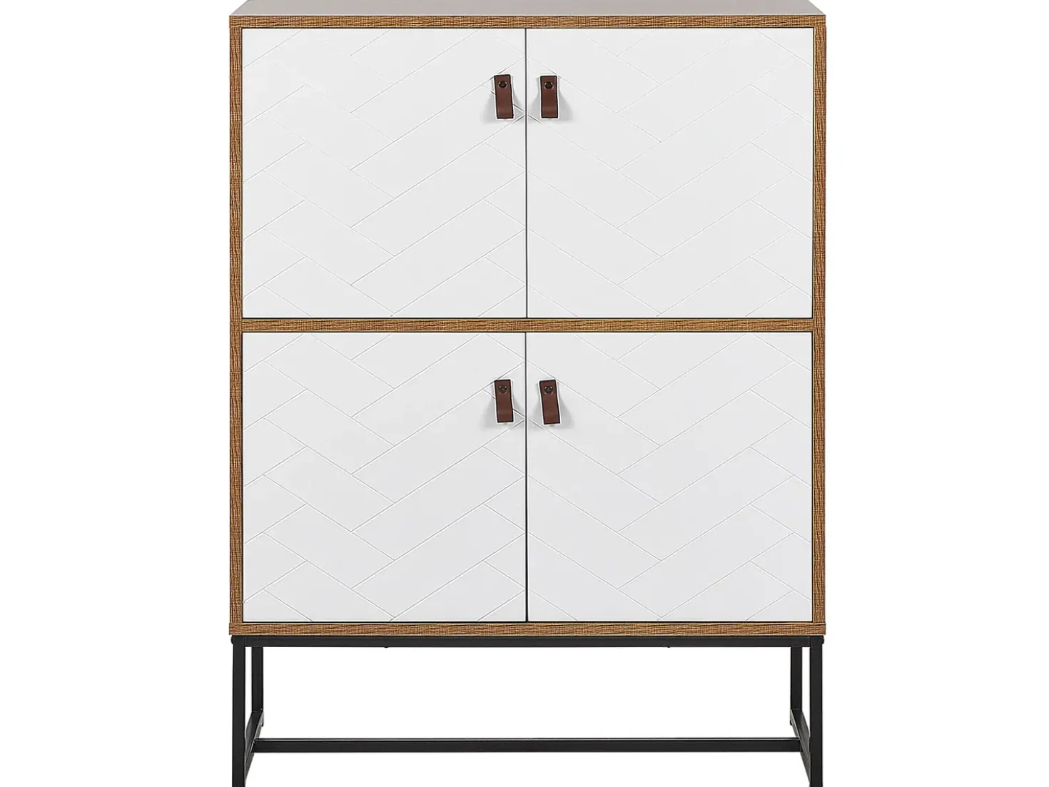 Armadio NUEVA Marrone chiaro/Bianco